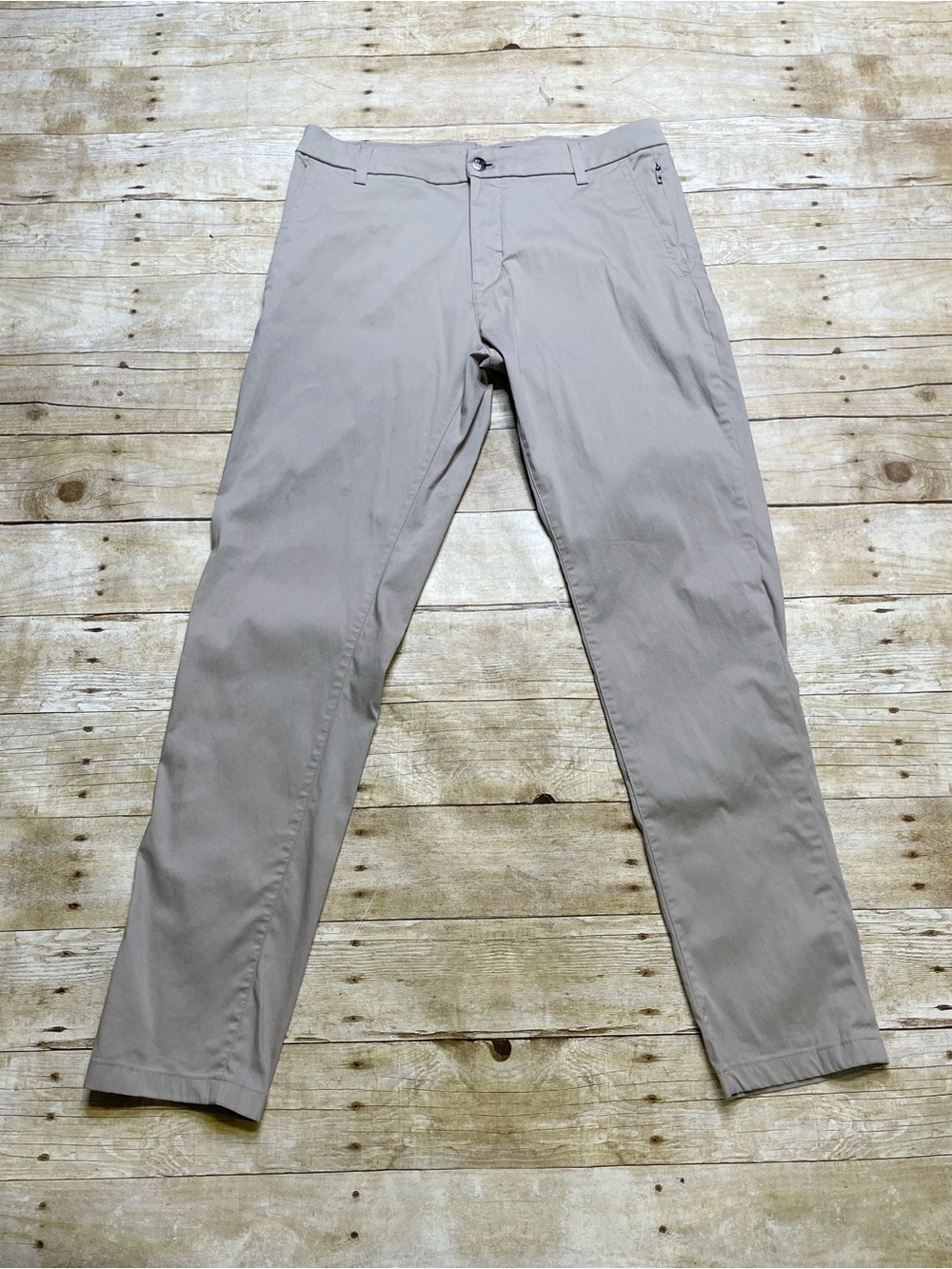 Birddogs Men’s Khaki Stretch Performance Pants Unlined